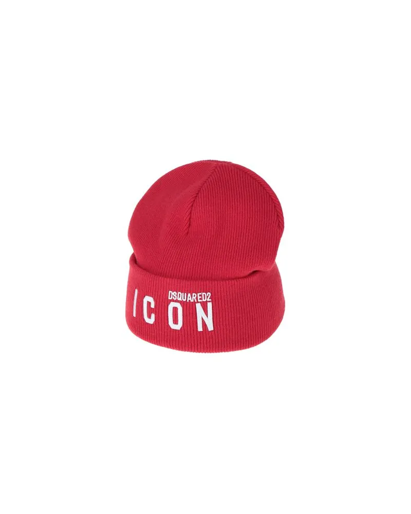 Dsquared2 X IBRAHIMOVIC ICON - ACCESSOIRES - Mützen & Hüteauf YOOX.COM Rot