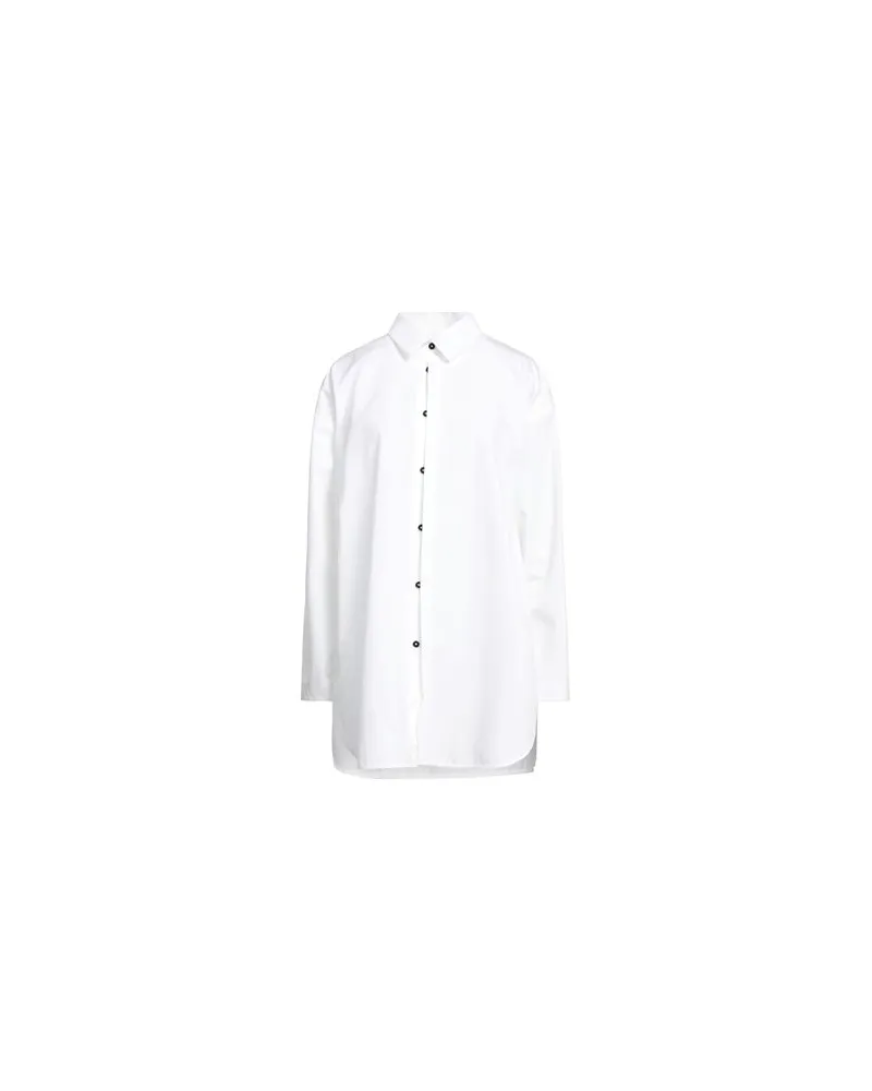 Jil Sander TOPS - Hemdenauf YOOX.COM Weiß