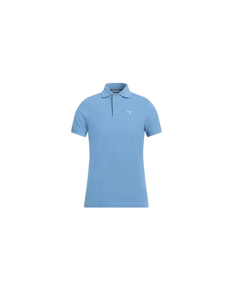Barbour TOPS - Poloshirtsauf YOOX.COM Himmelblau