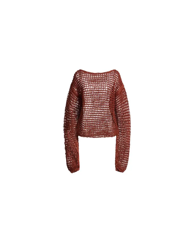 Daniele Fiesoli COLLEZIONE N_01 - STRICKWAREN - Pulloverauf YOOX.COM Rostrot