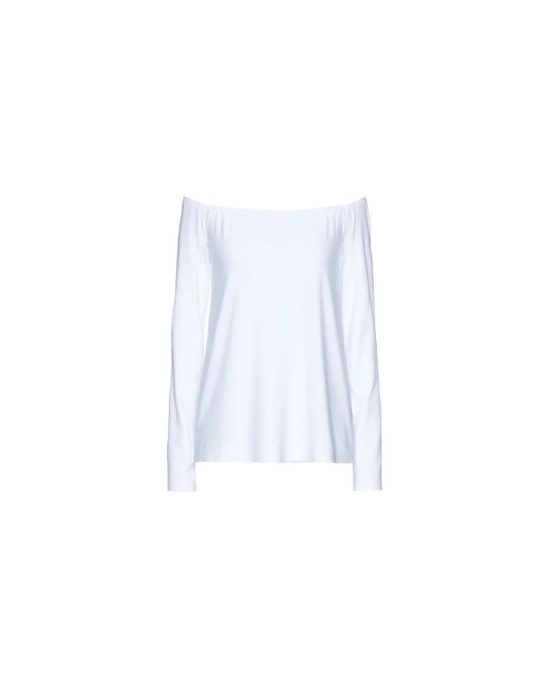Norma Kamali TOPS - T-shirtsauf YOOX.COM Weiß