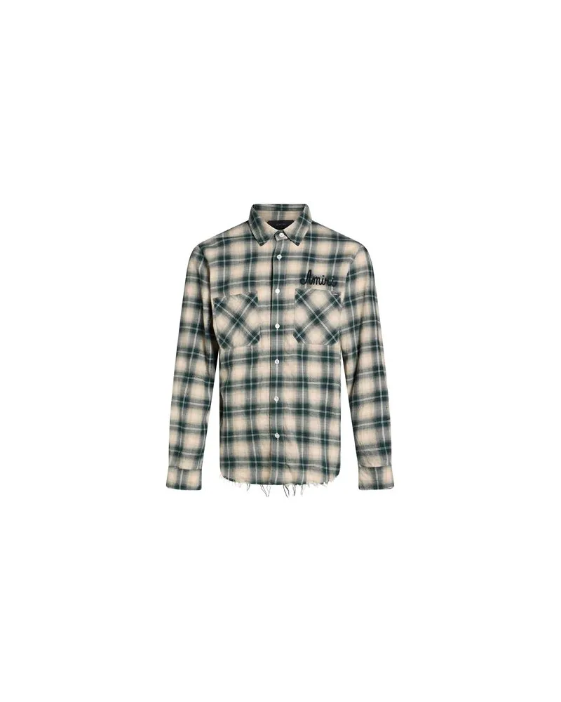 Amiri TOPS - Hemdenauf YOOX.COM Dunkelgrün