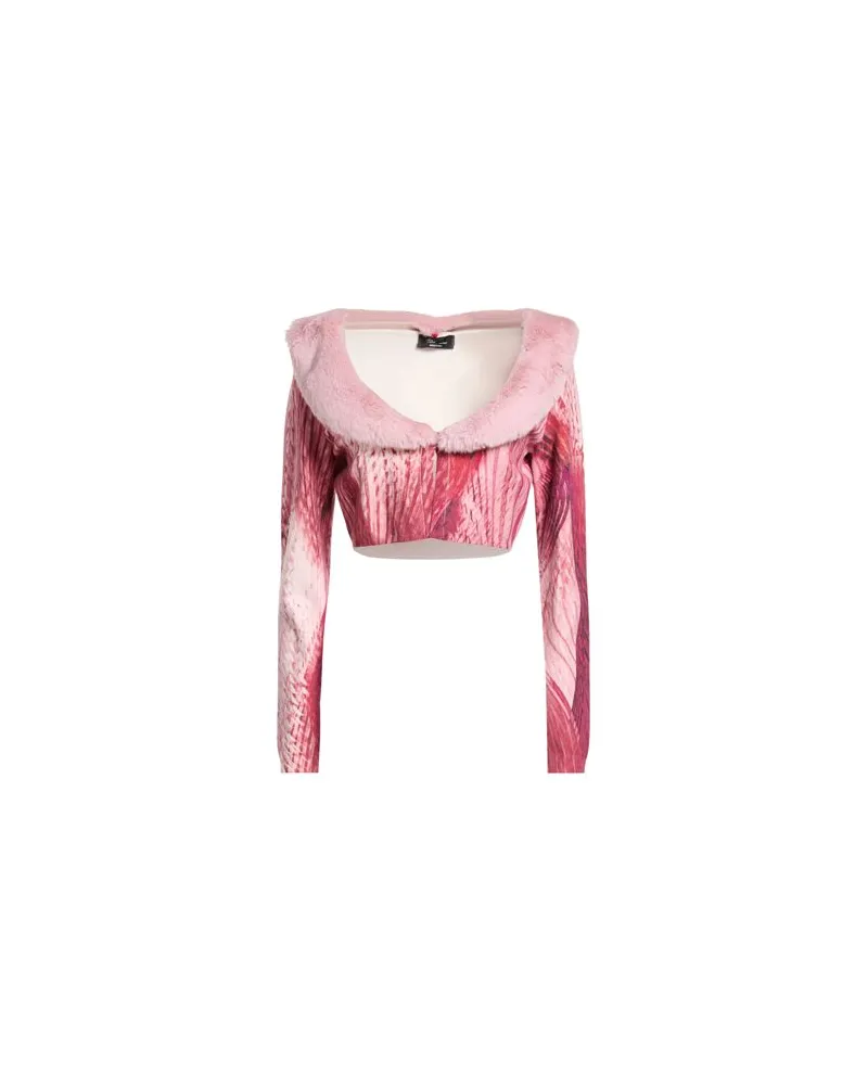 Blumarine STRICKWAREN - Strickjackenauf YOOX.COM Magenta