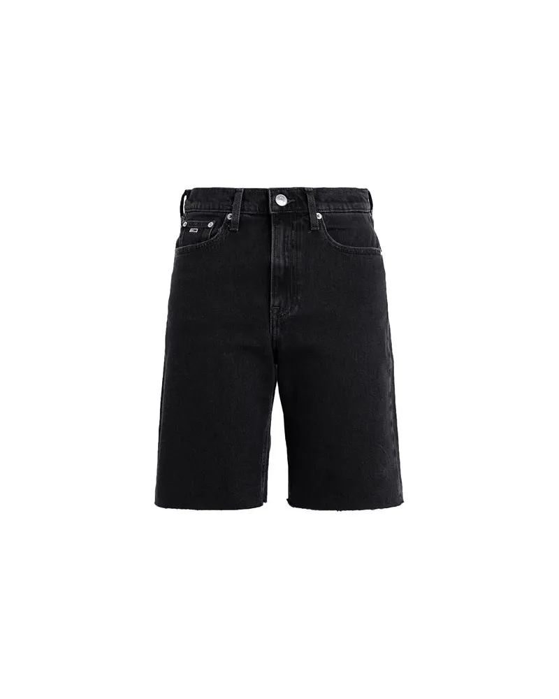 Tommy Hilfiger HOSEN & RÖCKE - Jeansshortsauf YOOX.COM Schwarz