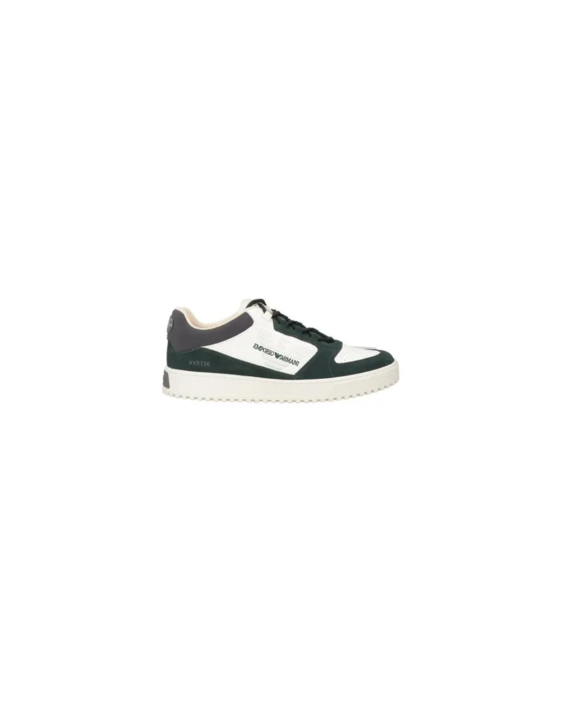 Emporio Armani SCHUHE - Sneakersauf YOOX.COM Dunkelgrün