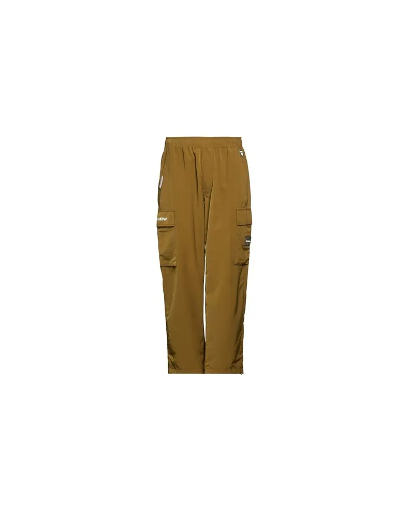AAPE by A Bathing Ape HOSEN & RÖCKE - Hosenauf YOOX.COM Militärgrün