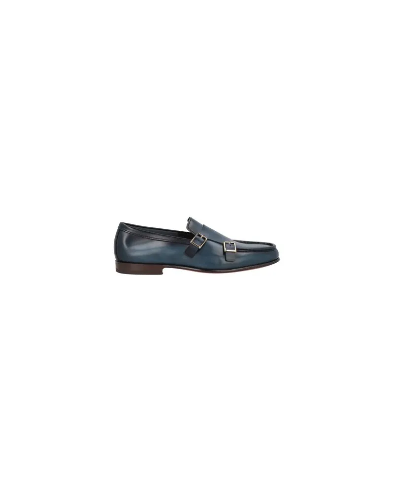 Santoni SCHUHE - Mokassinsauf YOOX.COM Marineblau