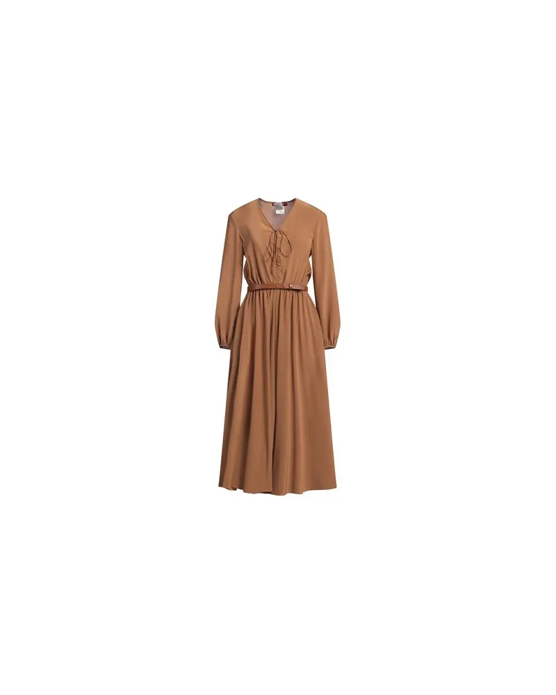 Max Mara KLEIDER - Midi-Kleiderauf YOOX.COM Kamel