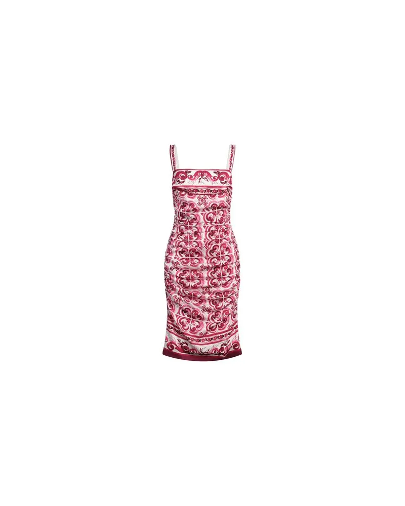 Dolce & Gabbana KLEIDER - Midi-Kleiderauf YOOX.COM Fuchsia