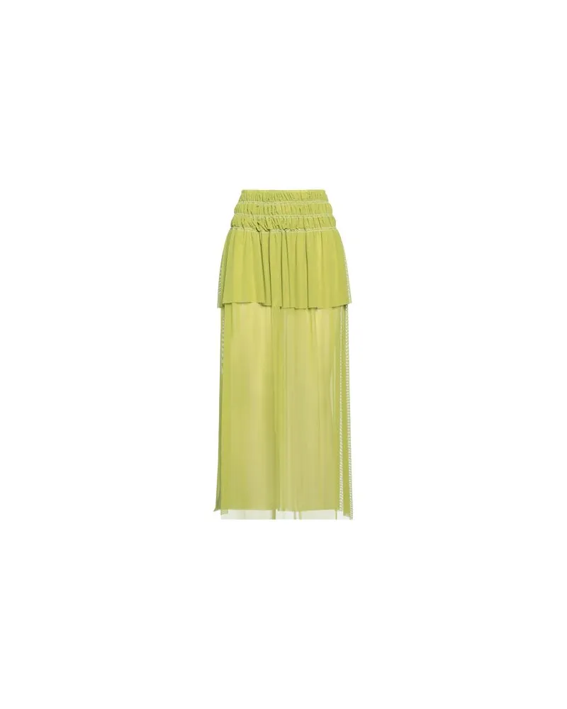 FISICO-Cristina Ferrari HOSEN & RÖCKE - Midi-Röckeauf YOOX.COM Limettengrün