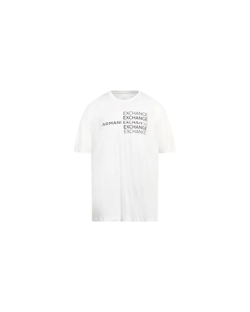 Armani Exchange TOPS - T-shirtsauf YOOX.COM Weiß