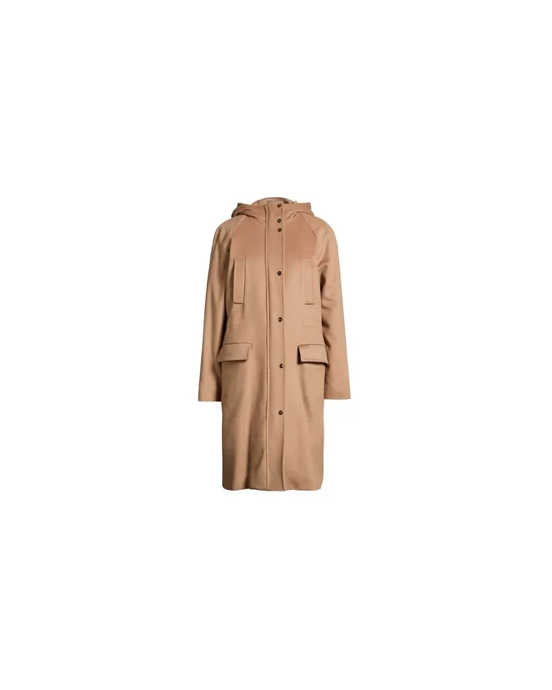 Max Mara JACKEN & MÄNTEL - Mäntelauf YOOX.COM Kamel