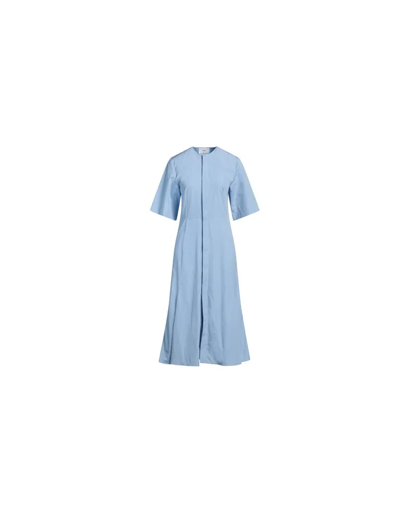 AMI Paris KLEIDER - Midi-Kleiderauf YOOX.COM Himmelblau