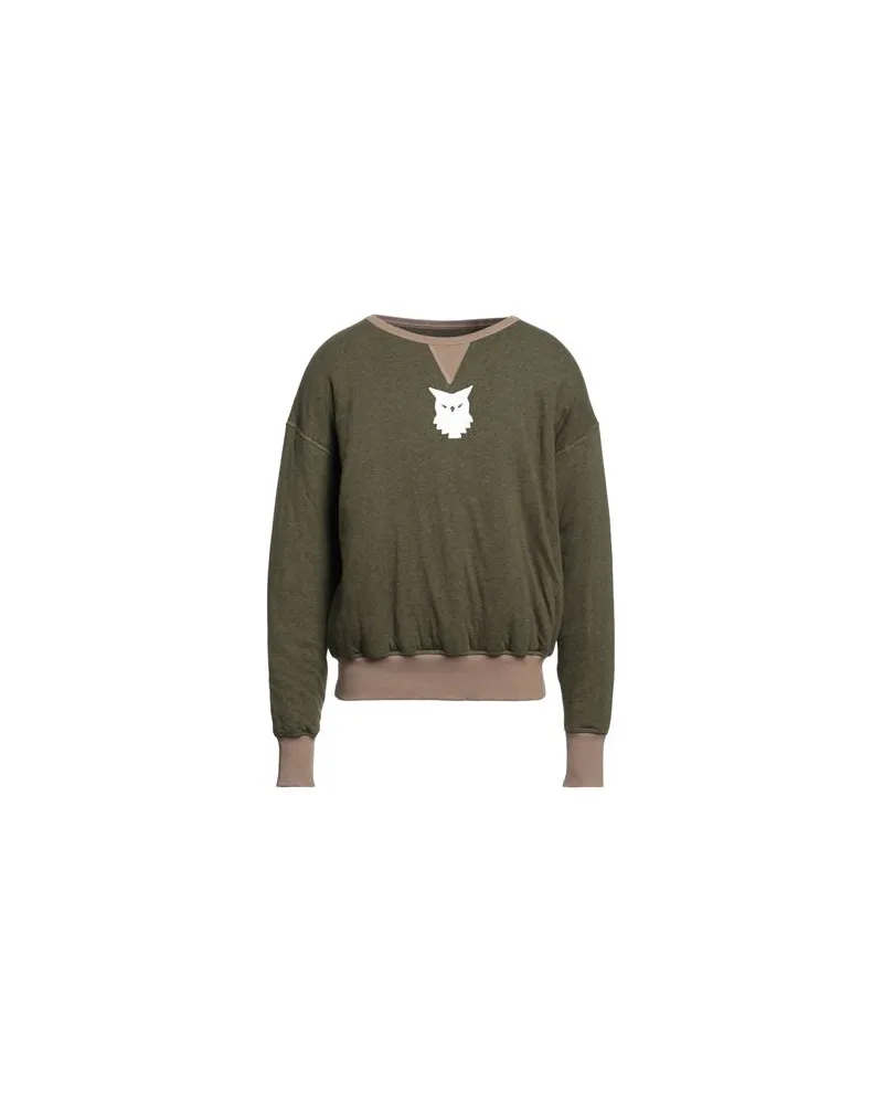 Maison Margiela TOPS - Sweatshirtsauf YOOX.COM Militärgrün