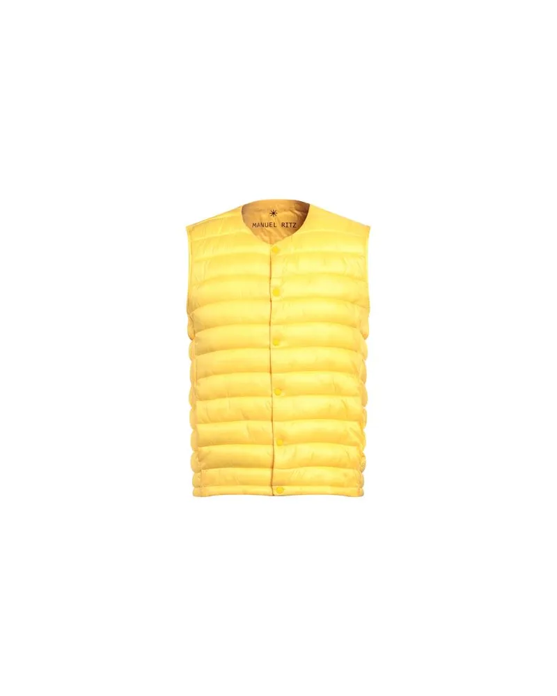 Manuel Ritz JACKEN & MÄNTEL - Pufferjacken & Daunenjackenauf YOOX.COM Gelb
