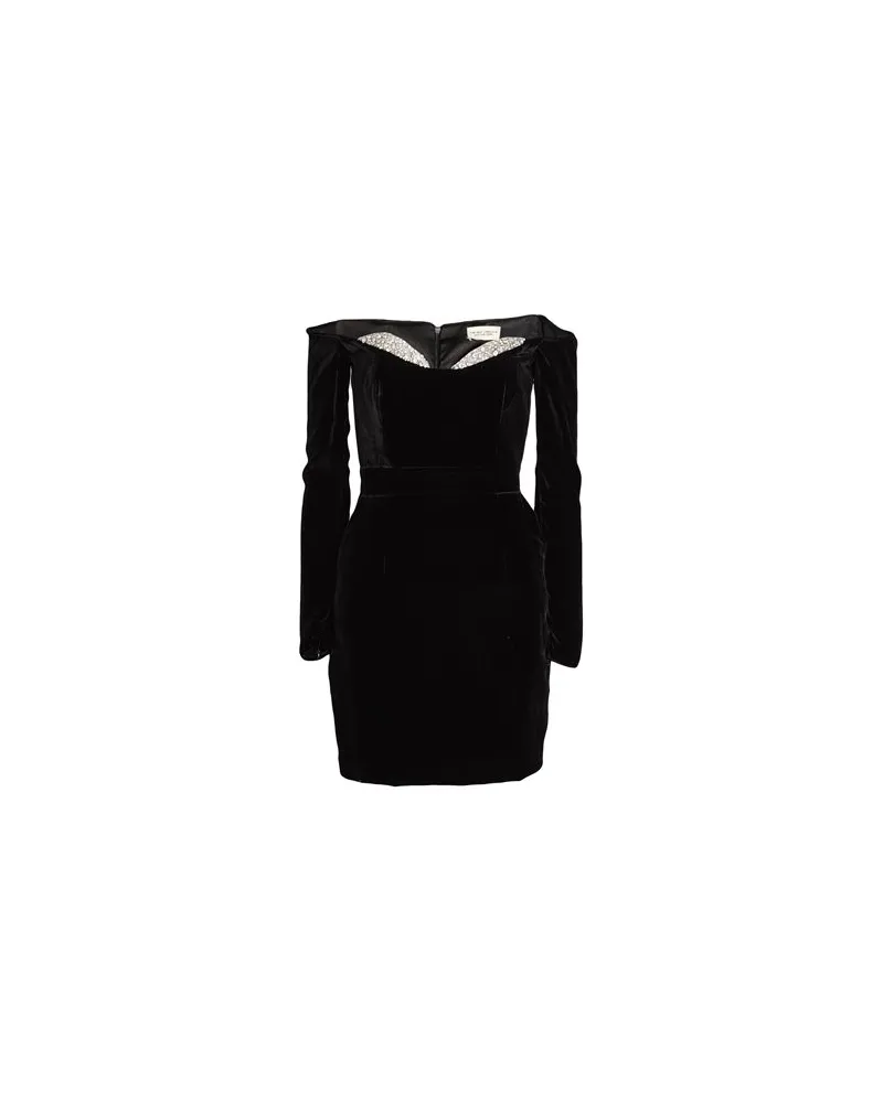 The New Arrivals Ilkyaz Ozel KLEIDER - Mini-Kleiderauf YOOX.COM Schwarz