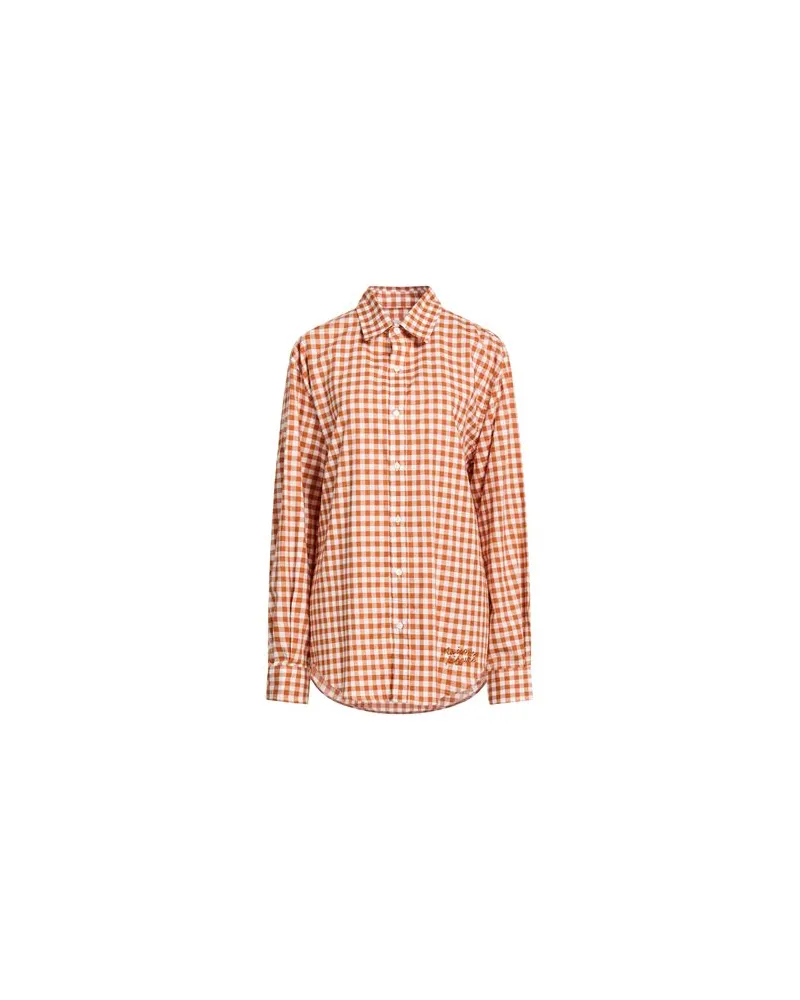 Kitsuné TOPS - Hemdenauf YOOX.COM Rostrot