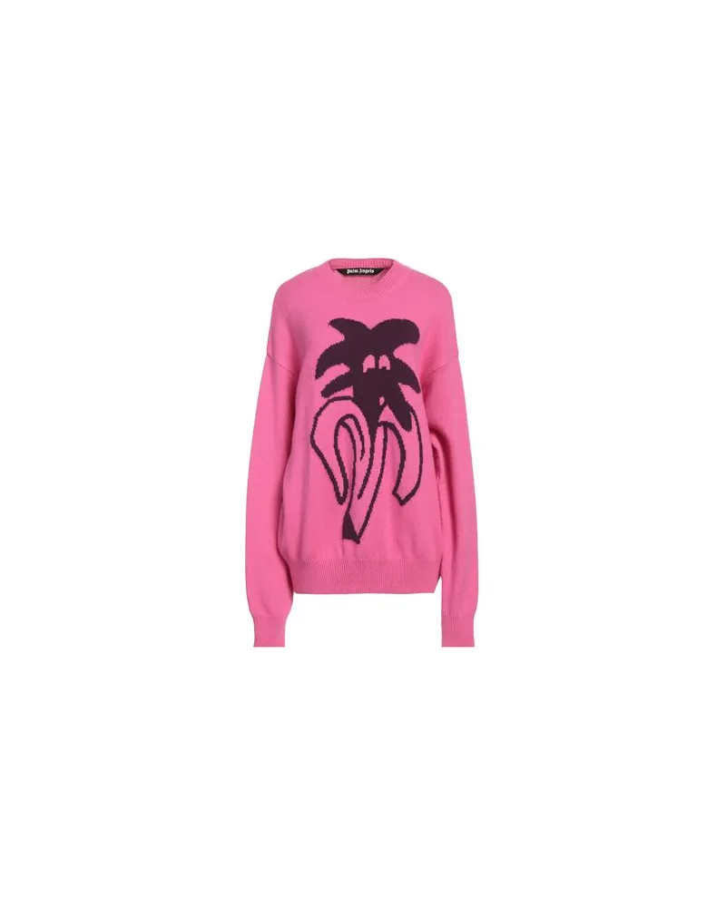 Palm Angels STRICKWAREN - Pulloverauf YOOX.COM Fuchsia