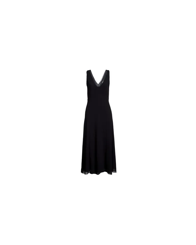 Vince KLEIDER - Maxi-Kleiderauf YOOX.COM Schwarz