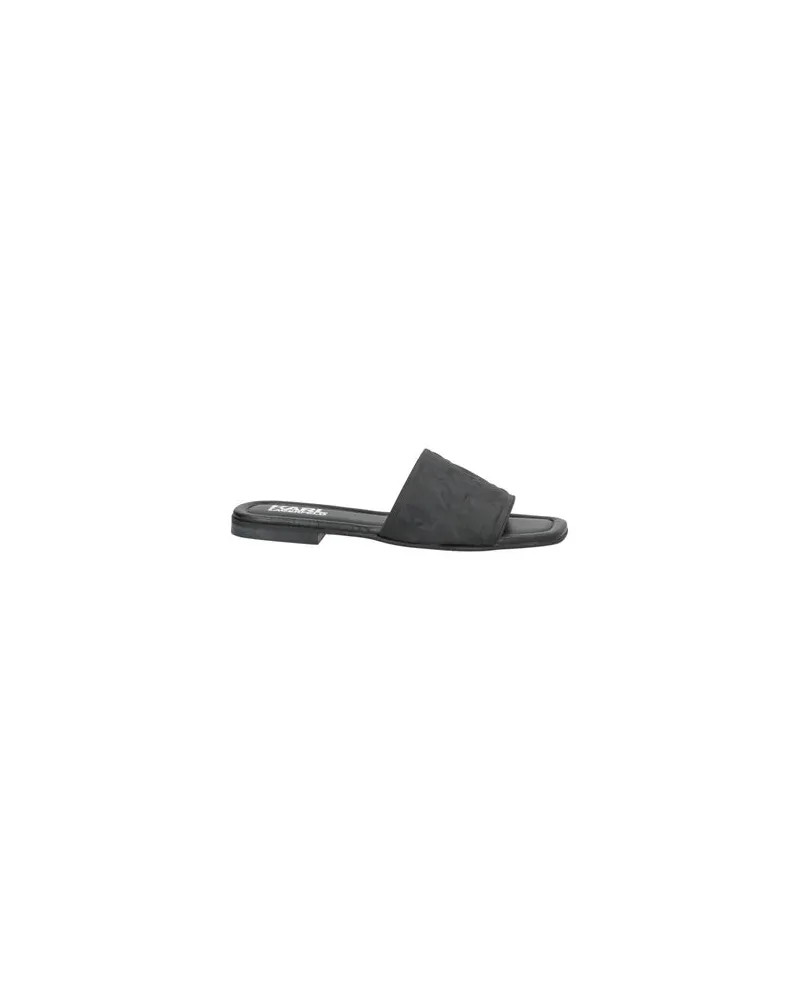 Karl Lagerfeld SCHUHE - Sandalenauf YOOX.COM Schwarz