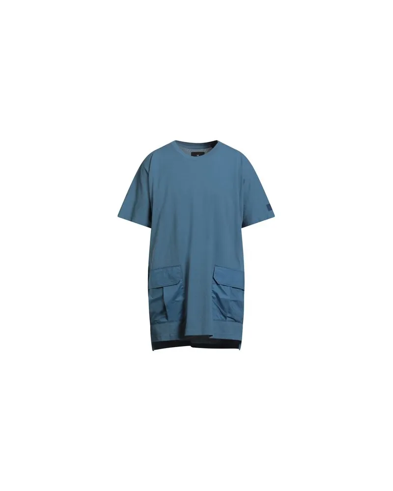 Y-3 TOPS - T-shirtsauf YOOX.COM Taubenblau