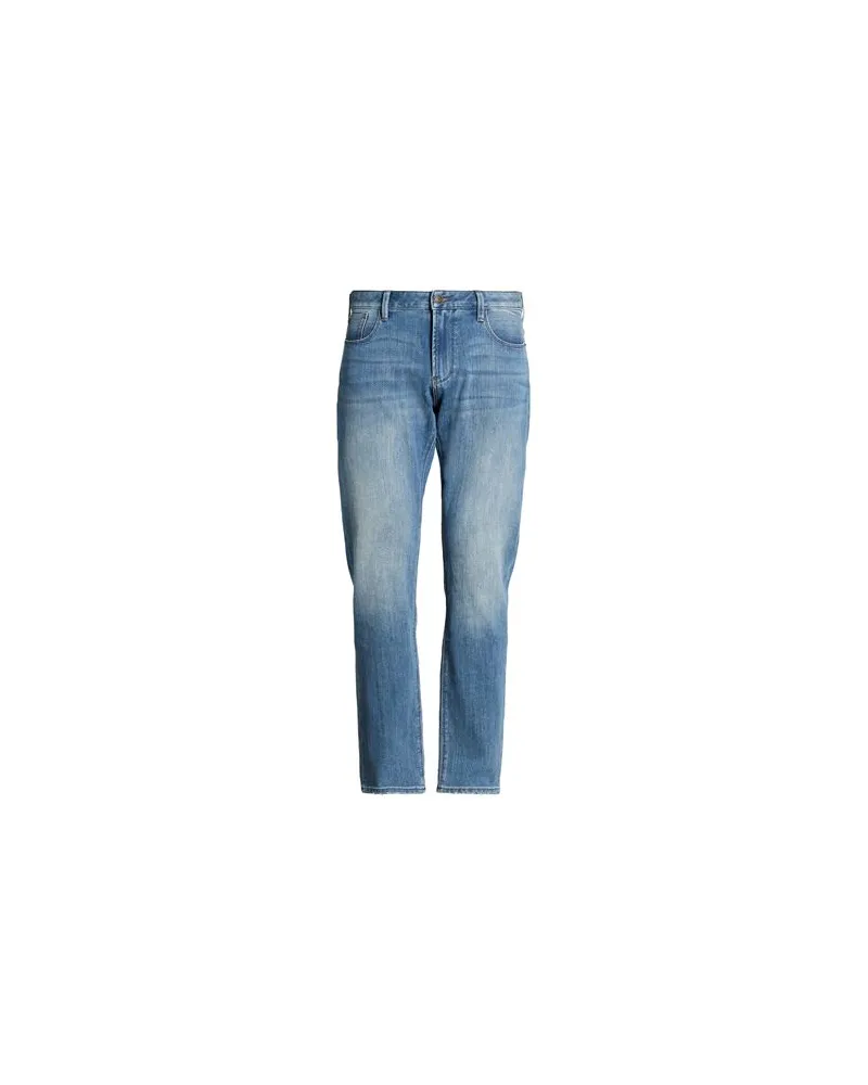 Emporio Armani HOSEN & RÖCKE - Jeanshosenauf YOOX.COM Blau