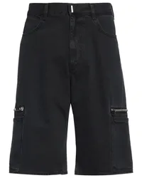 Givenchy Jeansshorts Schwarz