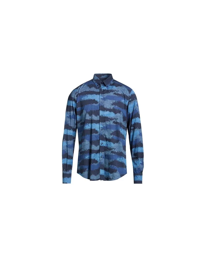 Harmont & Blaine TOPS - Hemdenauf YOOX.COM Blau