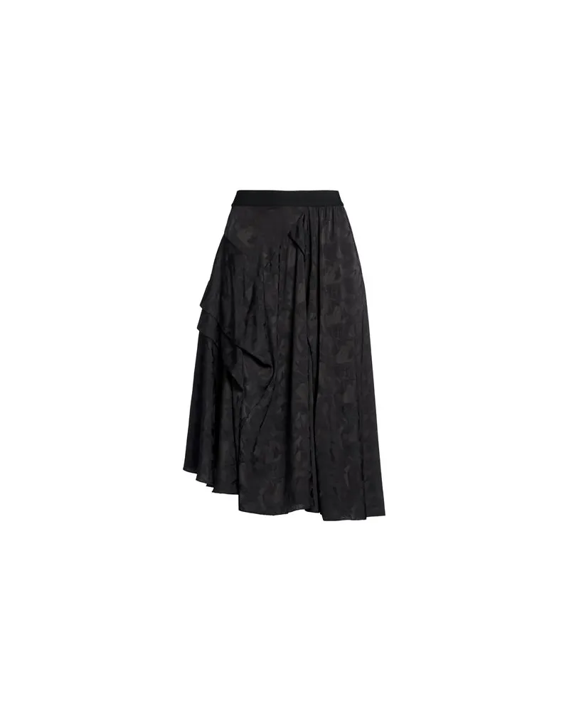 HIGH HOSEN & RÖCKE - Midi-Röckeauf YOOX.COM Schwarz