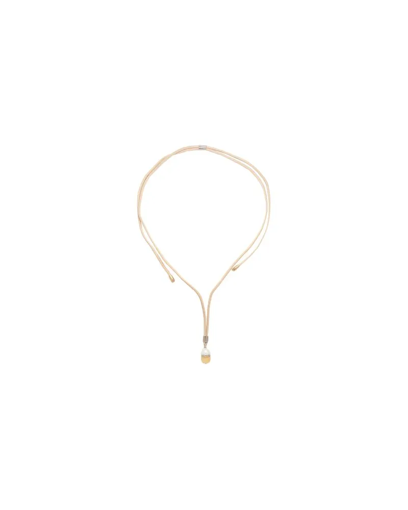 Chloé SCHMUCK und UHREN - Halskettenauf YOOX.COM Beige