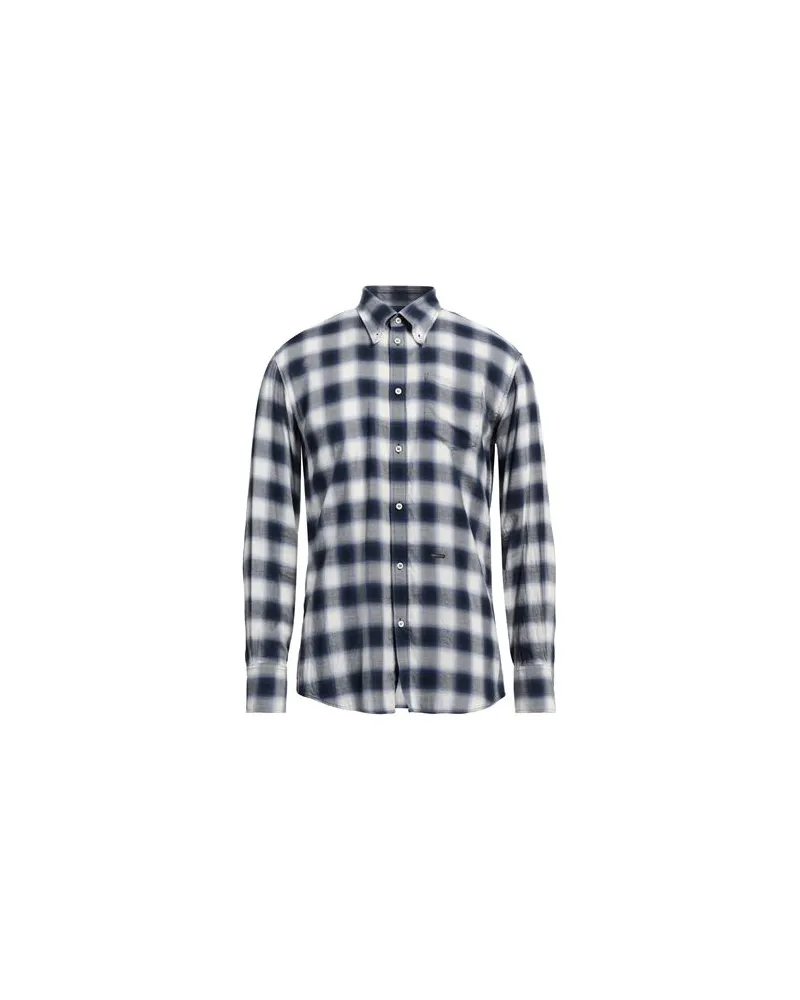 Dsquared2 TOPS - Hemdenauf YOOX.COM Blau