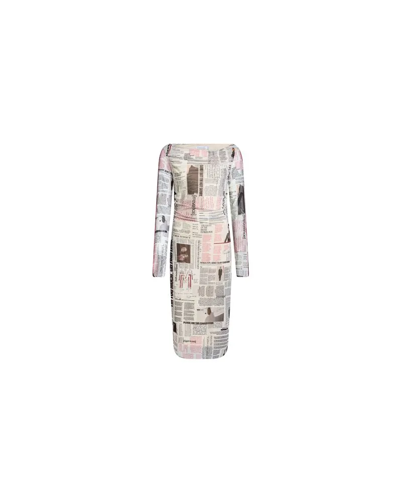 Patrizia Pepe KLEIDER - Midi-Kleiderauf YOOX.COM Elfenbein
