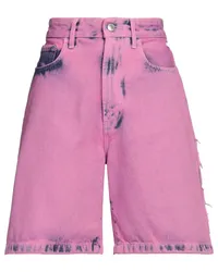 GCDS Jeansshorts Rosa