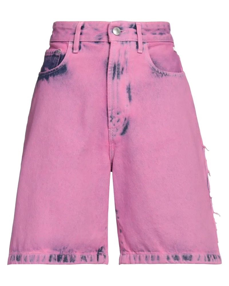 GCDS Jeansshorts Rosa