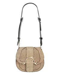 Borbonese Schultertasche Beige