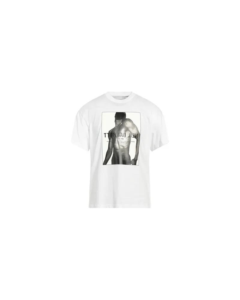 Neil Barrett TOPS - T-shirtsauf YOOX.COM Weiß