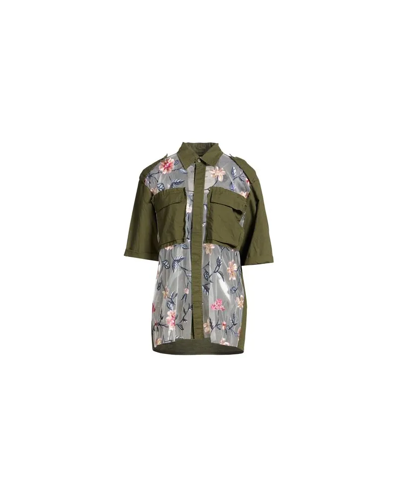 Front Street 8 TOPS - Hemdenauf YOOX.COM Militärgrün