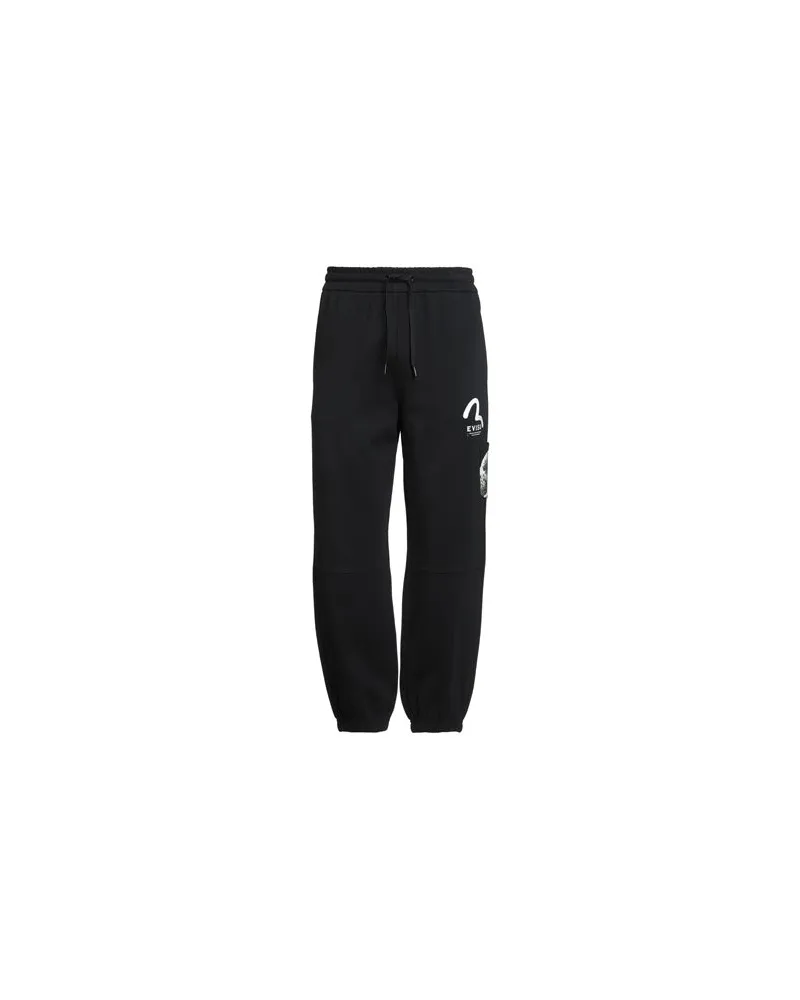Evisu HOSEN & RÖCKE - Hosenauf YOOX.COM Schwarz