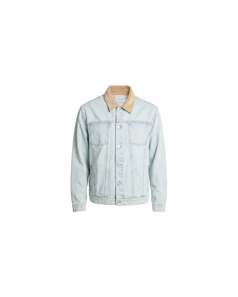 Drôle de Monsieur JACKEN & MÄNTEL - Jeansjacken/Mäntelauf YOOX.COM Blau