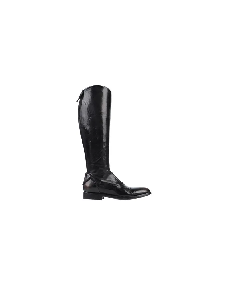 Alberto Fasciani SCHUHE - Stiefelauf YOOX.COM Schwarz