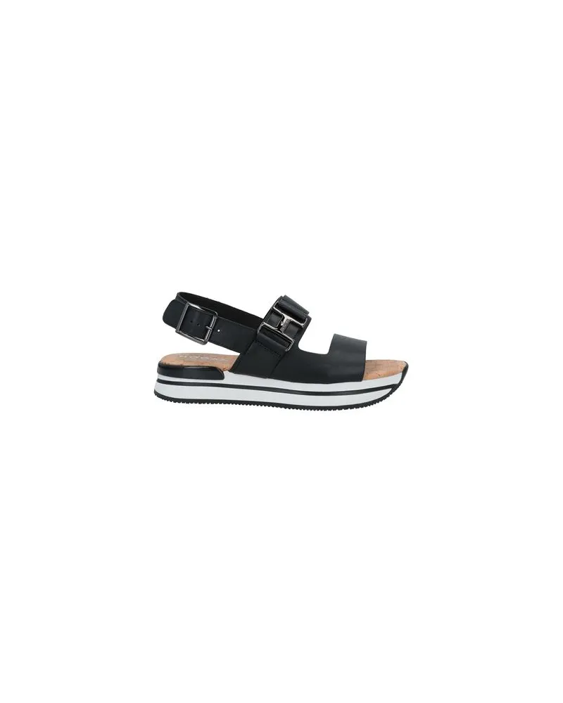 Hogan SCHUHE - Sandalenauf YOOX.COM Schwarz