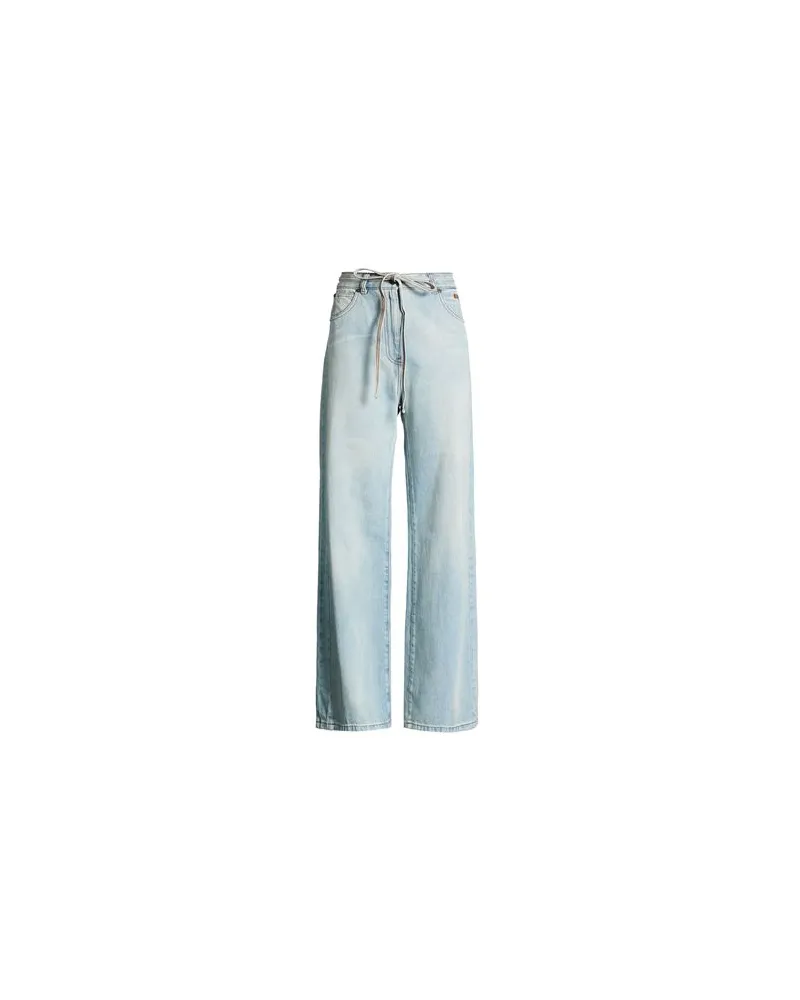 MSGM HOSEN & RÖCKE - Jeanshosenauf YOOX.COM Blau