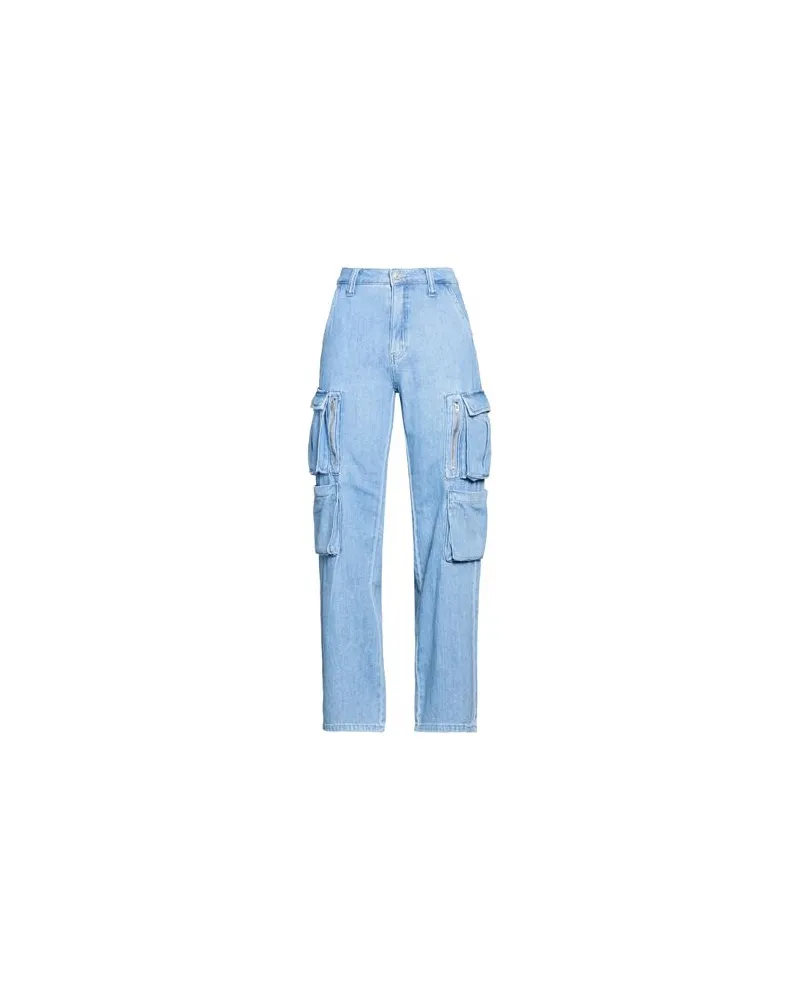 Guess HOSEN & RÖCKE - Jeanshosenauf YOOX.COM Blau