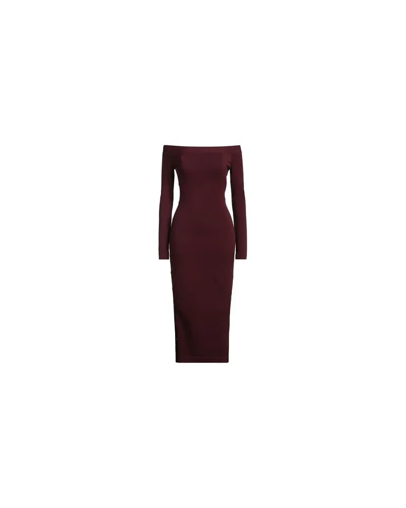 Elisabetta Franchi KLEIDER - Midi-Kleiderauf YOOX.COM Bordeaux