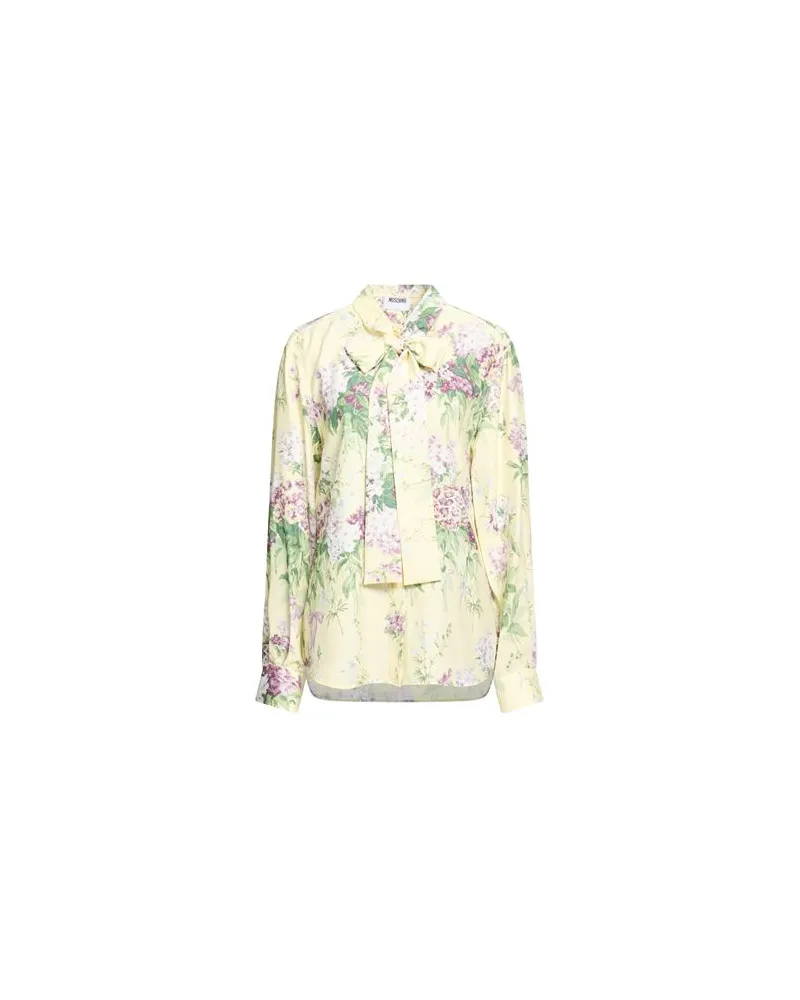 Moschino X SANDERSON - TOPS - Hemdenauf YOOX.COM Pastellgelb