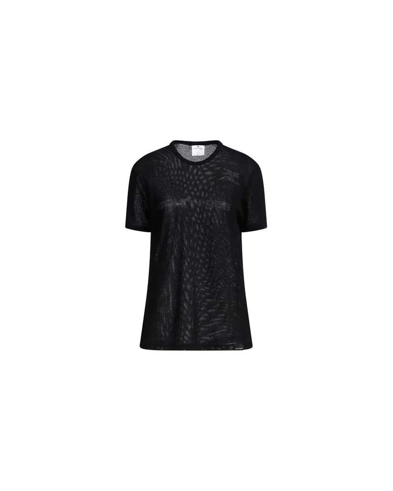 Courrèges TOPS - T-shirtsauf YOOX.COM Schwarz