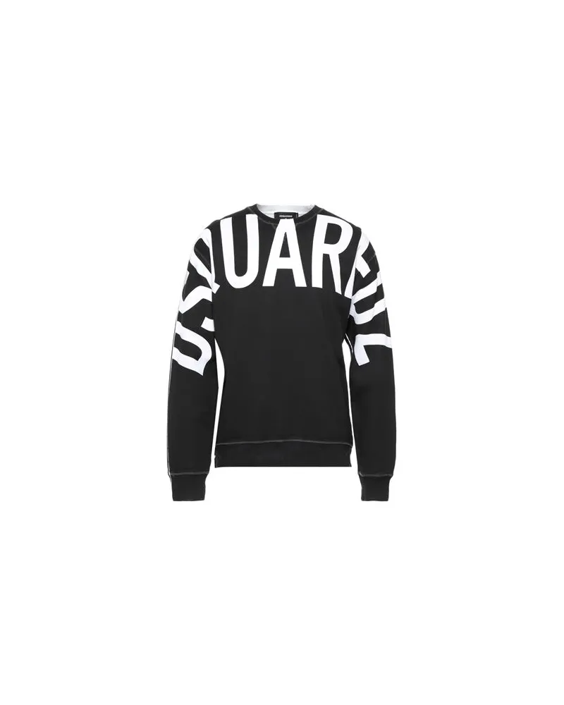 Dsquared2 TOPS - Sweatshirtsauf YOOX.COM Schwarz