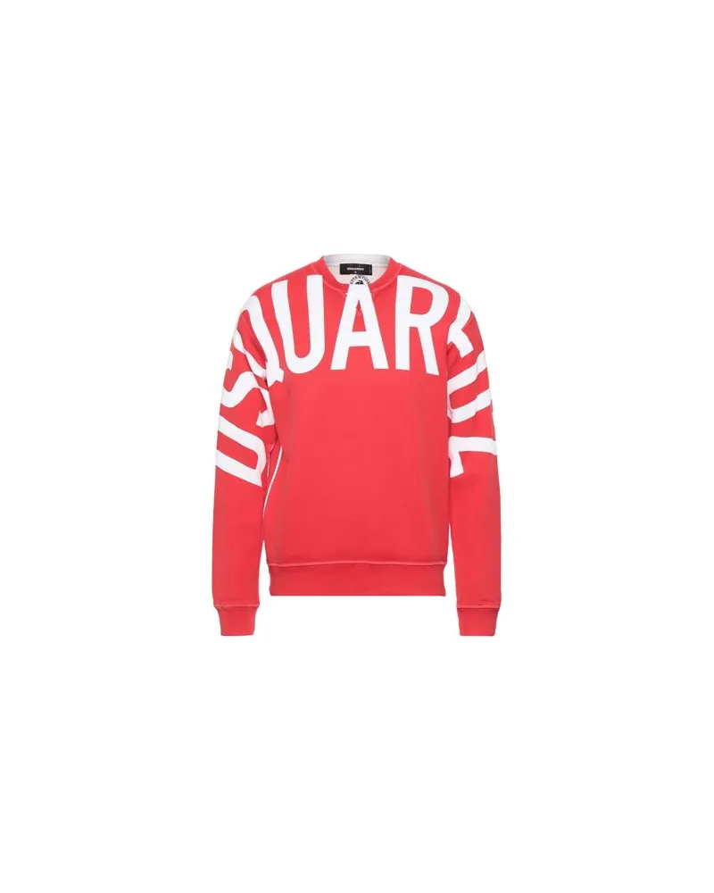 Dsquared2 TOPS - Sweatshirtsauf YOOX.COM Rot