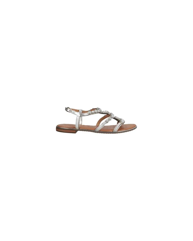 Geox SCHUHE - Sandalenauf YOOX.COM Silber