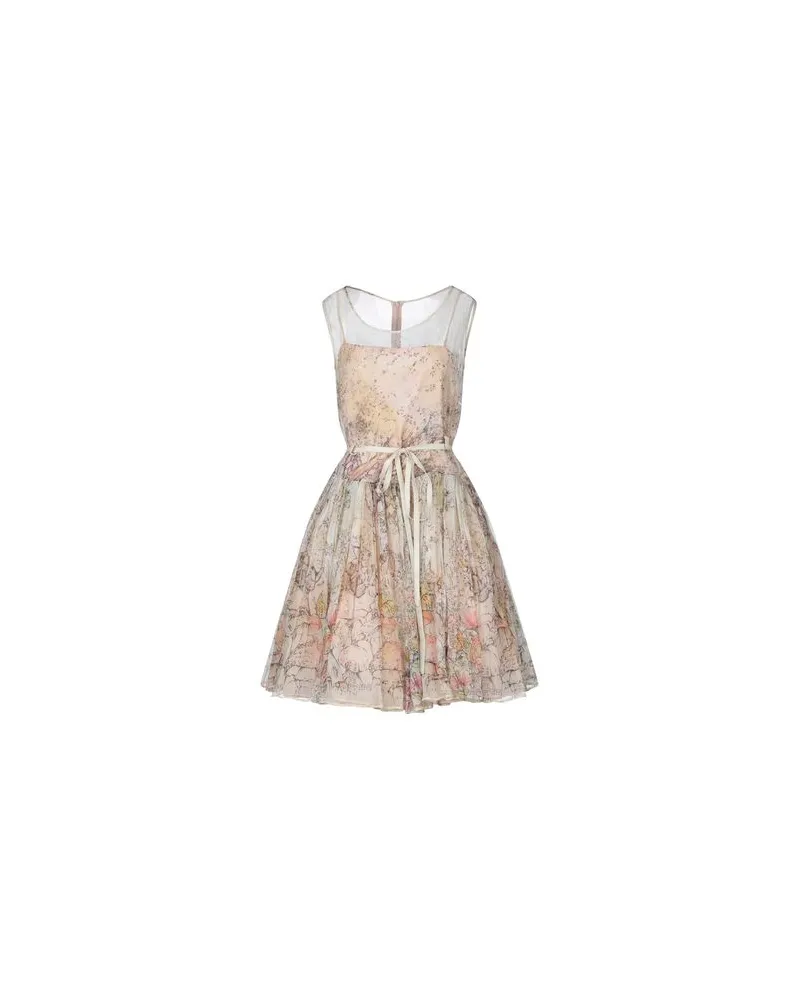 RED Valentino KLEIDER - Midi-Kleiderauf YOOX.COM Beige
